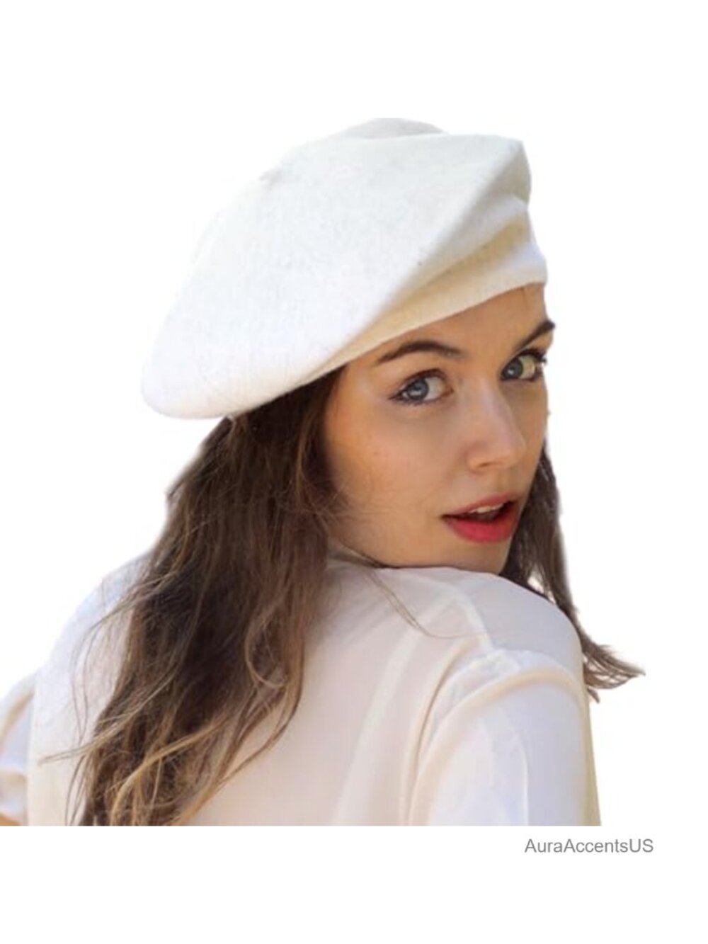 Classic French Beret Winter Warm Hat for Women Men Acrylic